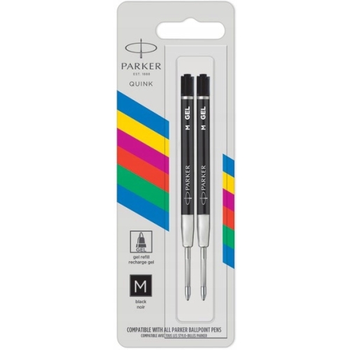 Wkłady żelowe ECONOMY czarne (M) 2 szt. 2136231 PARKER