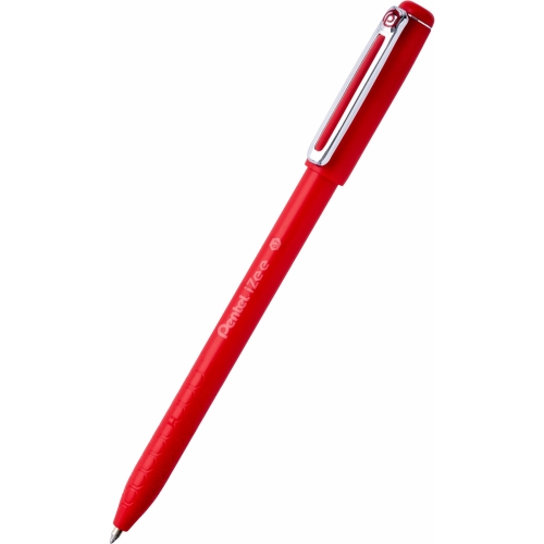 Długopis olejowy z nasadką IZEE BX457-B czerwony PENTEL