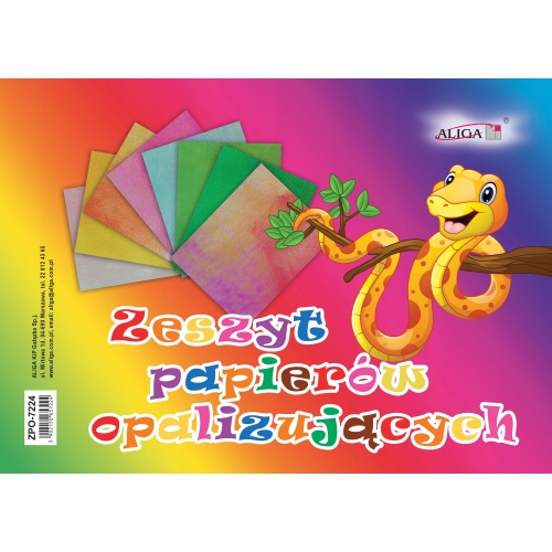 Zeszyt papierów opalizujących ZPO-7224 ALIGA