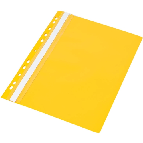 Skoroszyt A4 twardy wpinany typu PVC (10) żółty 0413-0019-06 Panta Plast
