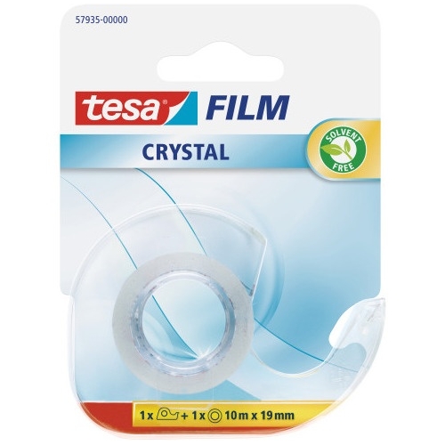 Taśma biurowa TESA FILM cristal 10mx19mm z mini dyspenserem