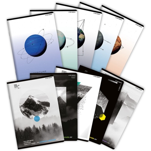 Zeszyt A5 60k linia margines 70g GEO/PLANET 400169438 TOP 2000