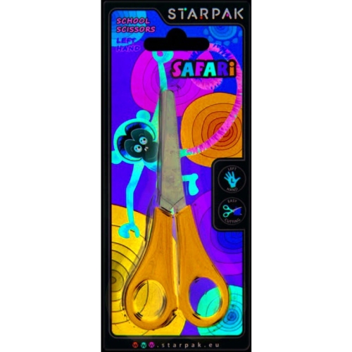 Nożyczki metalowe 135mm SAFARI dla leworęcznych 222560 STARPAK