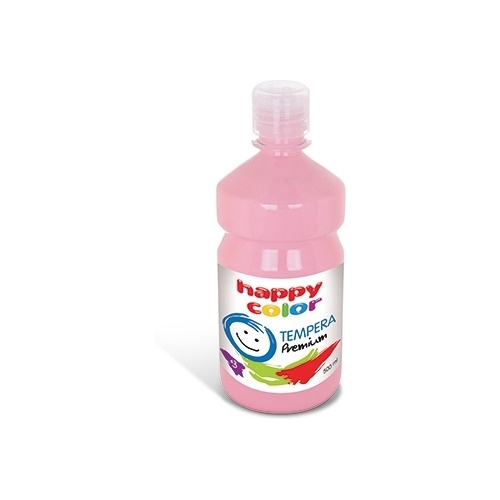Farba TEMPERA Premium 500ml różowa HAPPY COLOR HA 3310 0500-20