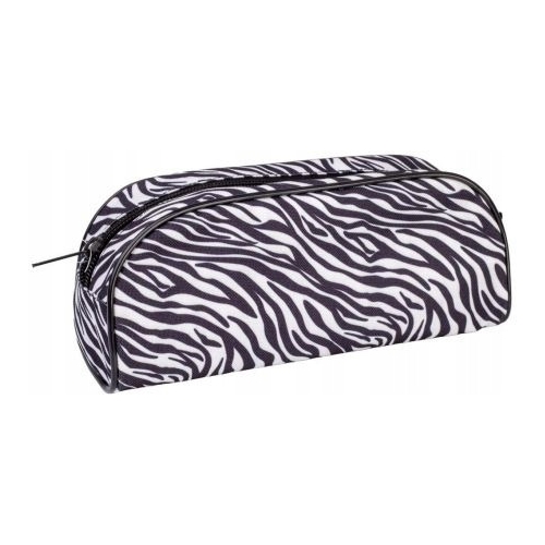 Piórnik saszetka BLACK&WHITE z jednym zamkiem HA 2212 5910-BW02 HAPPY COLOR