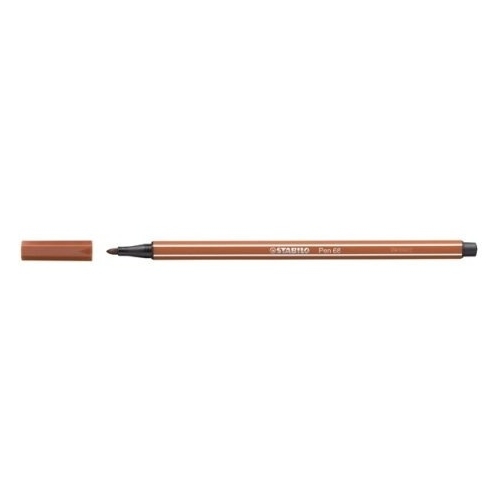 Flamaster STABILO PEN 68/38 brązowy/sangwina