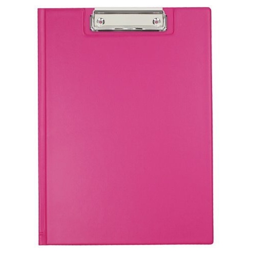 Teczka z klipsem A4 pink BIURFOL KKL-04-03 (pastel różowy )