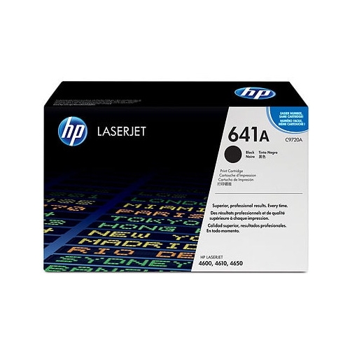 Toner HP 641A (C9720A) czarny 9000str Color LaserJet 4600/4650