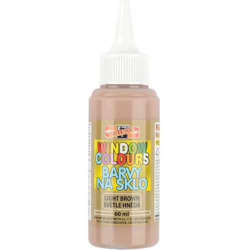 Farba witrażowa 60ml jasno brązowa 974212 KOH-I-NOOR