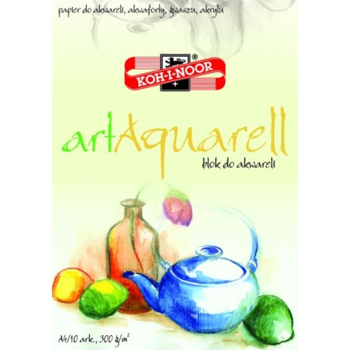 Blok A4 10k 300g ART AQUARELL BLO-AKA4AR KOH-I-NOOR