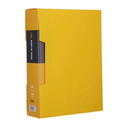 Album ofertowy A4 100 koszulek RIO żołty E5037 YELLOW DELI
