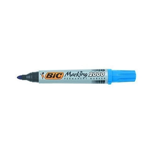 Marker permanentny 2000 niebieski BIC ECO okrągła końcówka 8209143