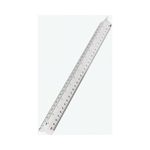 Skalówka plastikowa 30cm MECHANIK 20031 2:1/1:1/2/2.5/5/15 LENIAR