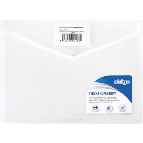 Teczka kopertowa PP A4 pozioma SF002 STRIGO