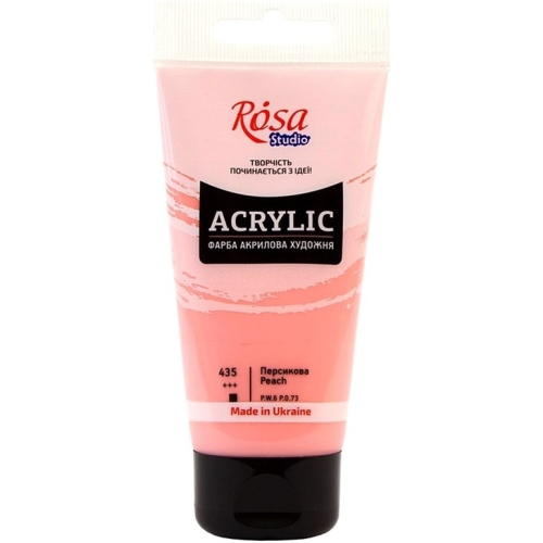 Farba akrylowa Rosa Studio 75ml PEACH 435