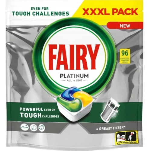 Kapsułki do zmywarki FAIRY PLATINUM (96szt)