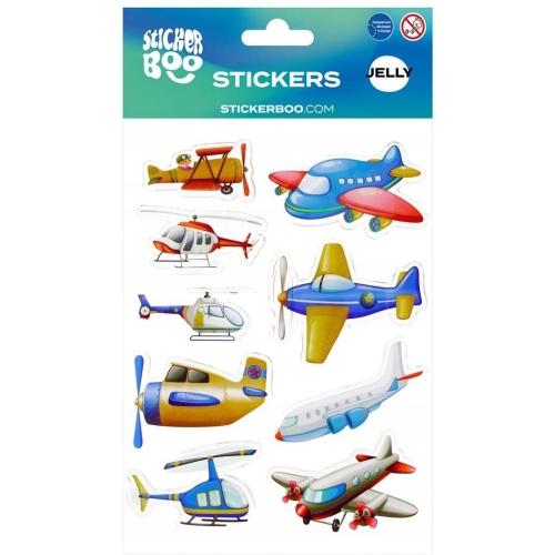 Naklejki 150x260mm SAMOLOTY 537780 STICKERBOO