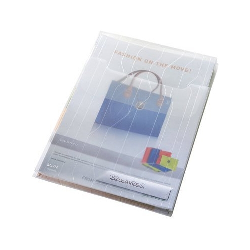 Koszulka Combifile A4 (3) poszerzana niebieska 47270035 LEITZ