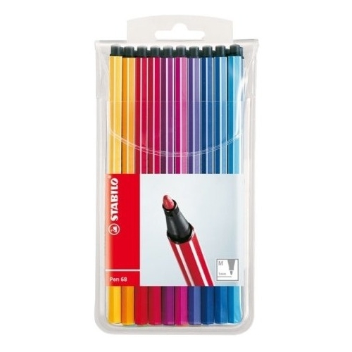 Flamastry STABILO PEN 6820-PL (20) mix 20 kolorów