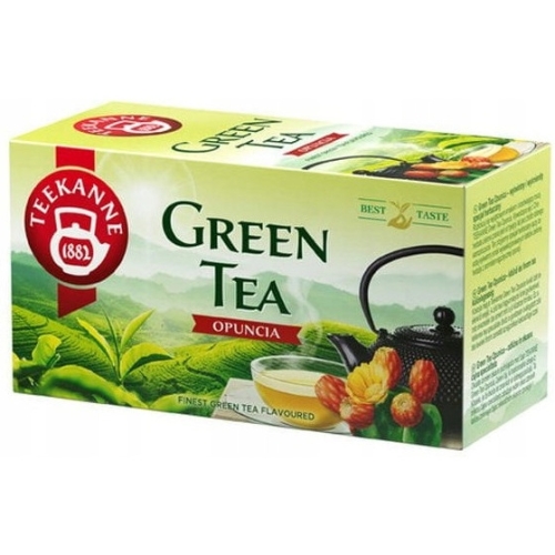 Herbata TEEKANNE zielona (20 torebek x 1,75g) Opuncja