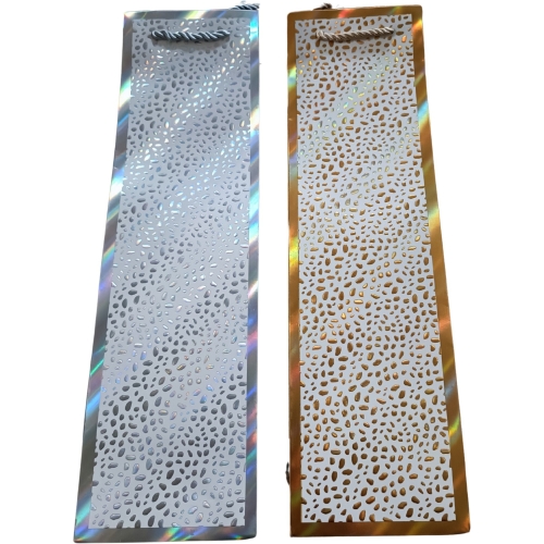 Torebka prezentowa 11x38x11cm TBG-23072-HS-BB ROZETTE