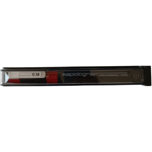 Pisak kreślarski 0,18 Super Professional RAPIDOGRAF 111-018 RYSTOR