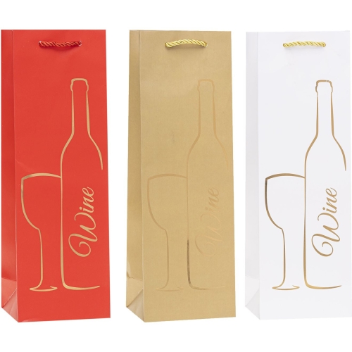 Torebka prezentowa 12x36x9cm TBF-24006-HS-BB ROZETTE