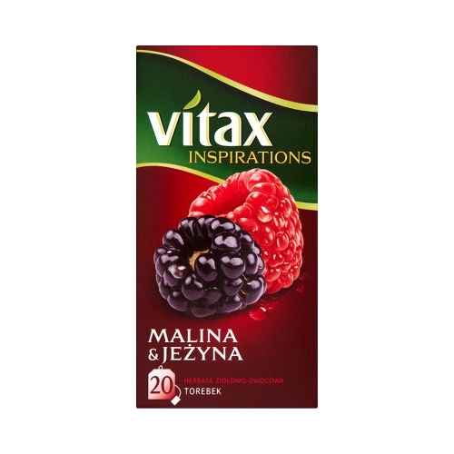 Herbata VITAX INSPIRATIONS ( 20 torebek) Malina & Jeżyna 40g