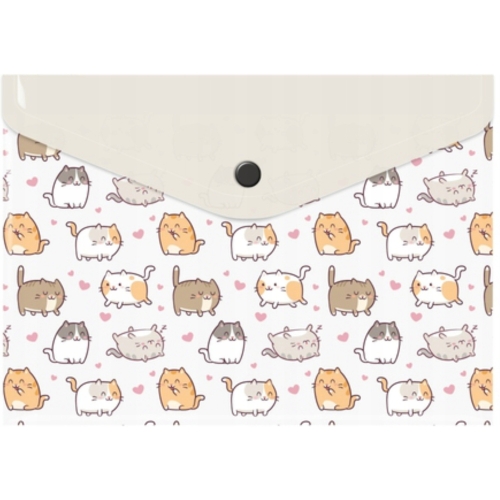 Teczka kopertowa A5 PP z nadrukiem KITTENS TKN-A5-35 BIURFOL