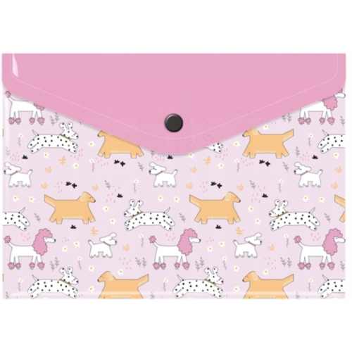 Teczka kopertowa A5 PP z nadrukiem PUPPIES TKN-A5-36 BIURFOL