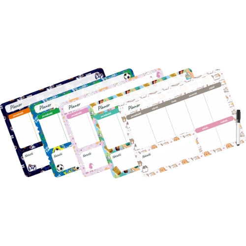 Planer magnetyczny 35x25 tygodniowy z nadrukiem KITTENS PM-02-35 BIURFOL
