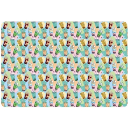 Podkładka do prac plastycznych A3 PP z nadrukiem BUBBLE TEA PSN-A3-37 BIURFOL