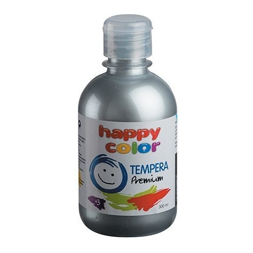 Farba TEMPERA Premium 300ml srebrny HAPPY COLOR 3310 0300-81