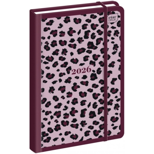 Kalendarz książkowy A6 192 Mat+UV pattern INTERDRUK