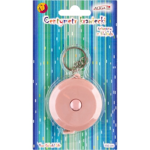 Centymetr krawiecki ściągany z blokadą 150cm CK-2905 ALIGA
