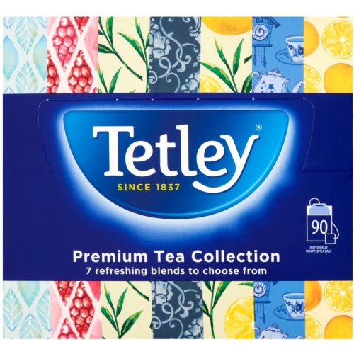 Herbata TETLEY EARL GREY INTENSIVE (100 torebek*2g) czarna