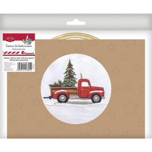 Zestaw do haftowania Samochód 649468 TITANUM