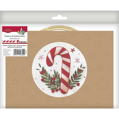 Zestaw do haftowania Cukrowa Laska 649472 TITANUM