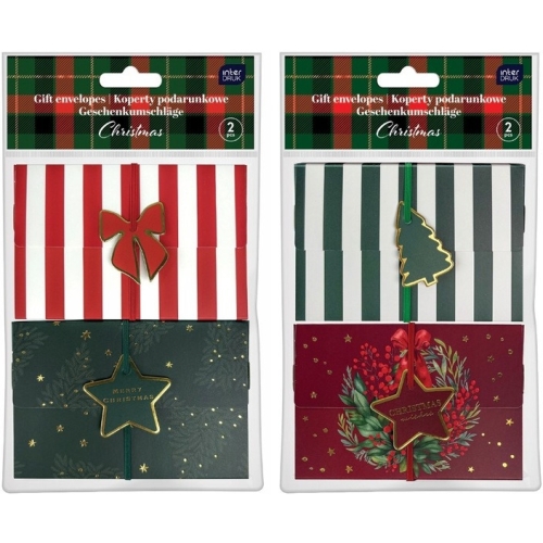 Koperty podrunkowe z gumką 2szt. Christmas INTERDRUK