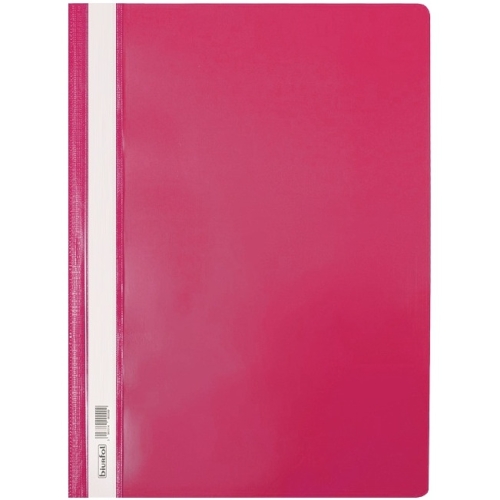 Skoroszyt A4 twardy różowy (10szt) SH-00-10 BIURFOL