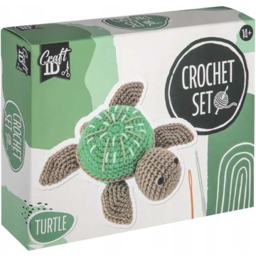 Zestaw do szydełkowania ŻÓŁWIK 14,5x4x16cm CR1706/GE GRAFIX