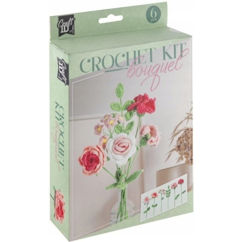 Zestaw do szydełkowania BUKIET KWIATÓW 23x45cm CR1736/GE GRAFIX