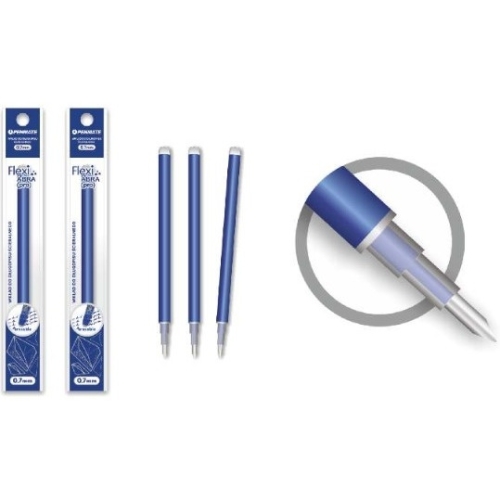 Wkład do długopisu ścieralnego FLEXI ABRA PRO 0.7mm niebieski TT7897