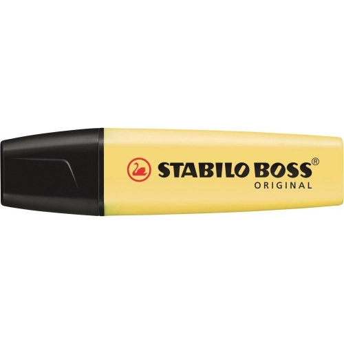 Zakreślacz STABILO BOSS 70/144 pastelowy żółty żółty