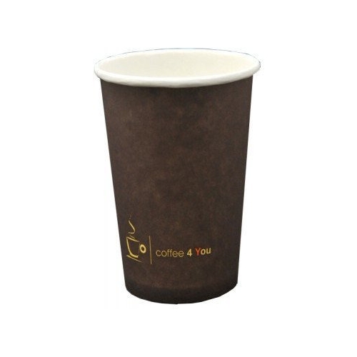 Kubek papierowy 180ml z nadrukiem COFFEE 4 YOU (100) 47101