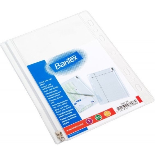 Koszulki na suwak A4 140mic (10szt) 100550062 BANTEX
