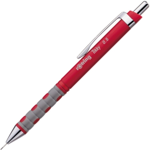 Ołówek automatyczny TIKKY III 0.5mm czerwony S1904699 ROTRING