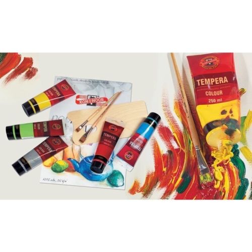 Farby TEMPERY 16ml. 6 kolorów 162547 KOH-I-NOOR