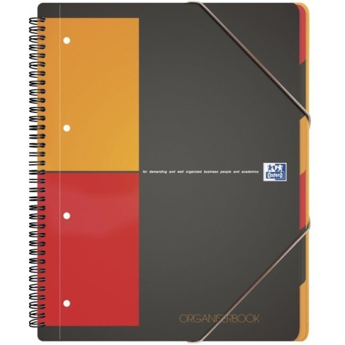Kołonotatnik A4+ 80k kratka OXFORD Organiserbook International 100102777