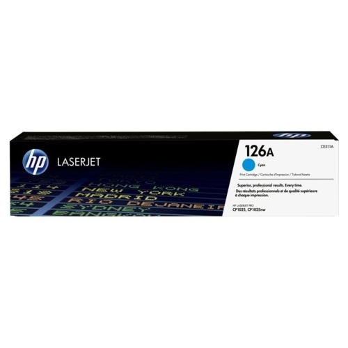 Toner HP 126A (CE311A) niebieski 1000str LJ PRO CP1025